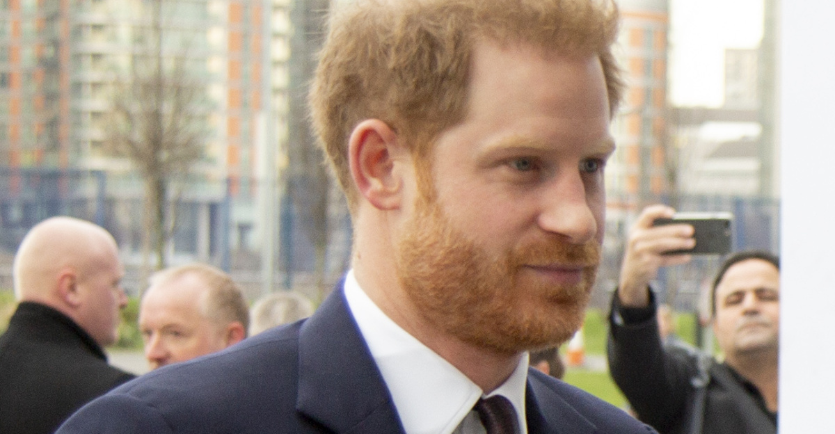 Prince Harry arrives at the UK-Africa Investment Summit in London, 20 January 2020, welcomed by the Minister for Africa, Andrew Stephenson. Picture DFID/Michael Hughes