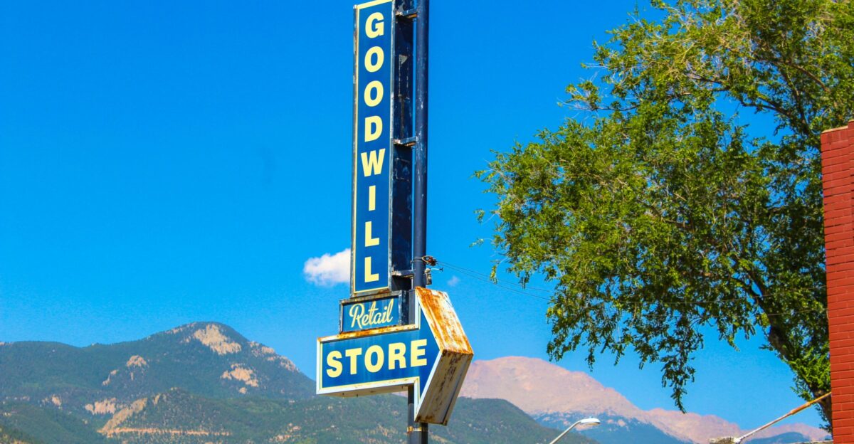 Goodwill Store sign