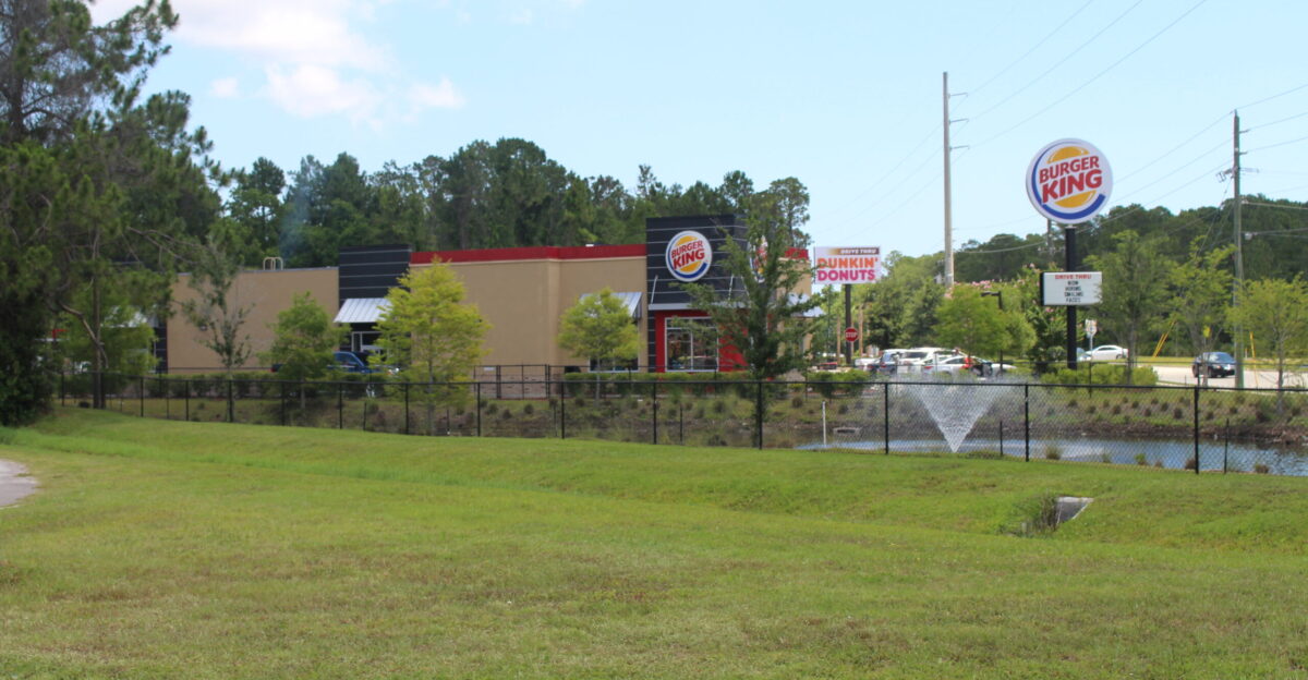 Burger King SR207 St Augustine Florida This has a St Augustine mailing address but is located South West of the city