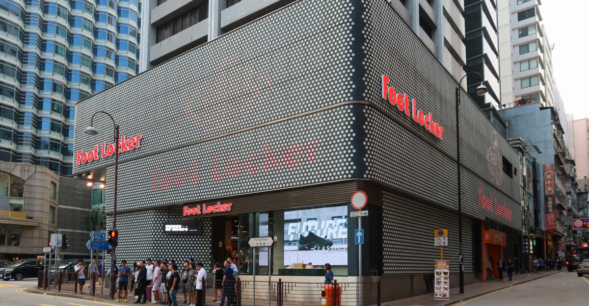 Foot Locker Flagship store in Tsim Sha Tsui